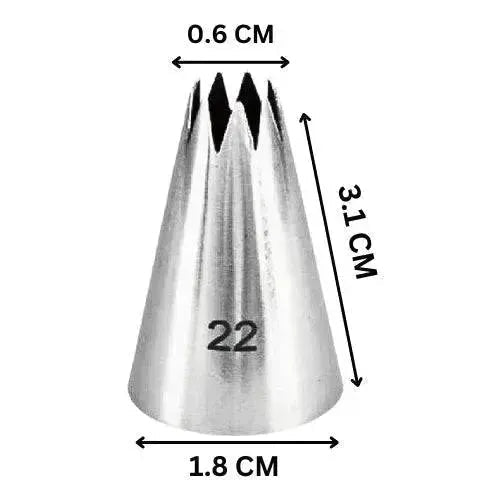 SMALL NOZZLE 22 - thebakingtools.com