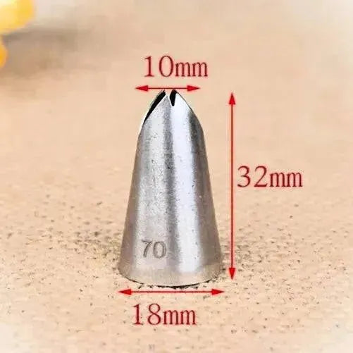SMALL NOZZLE 70 | Leaf Nozzle - thebakingtools.com