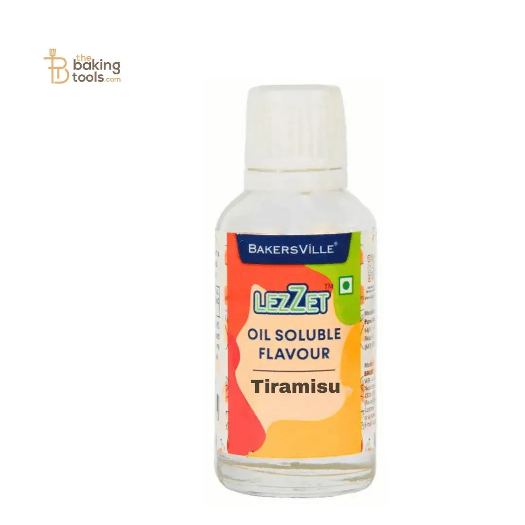 Tiramisu Oil Soluble Flavour Lezzet 10 ml - thebakingtools.com