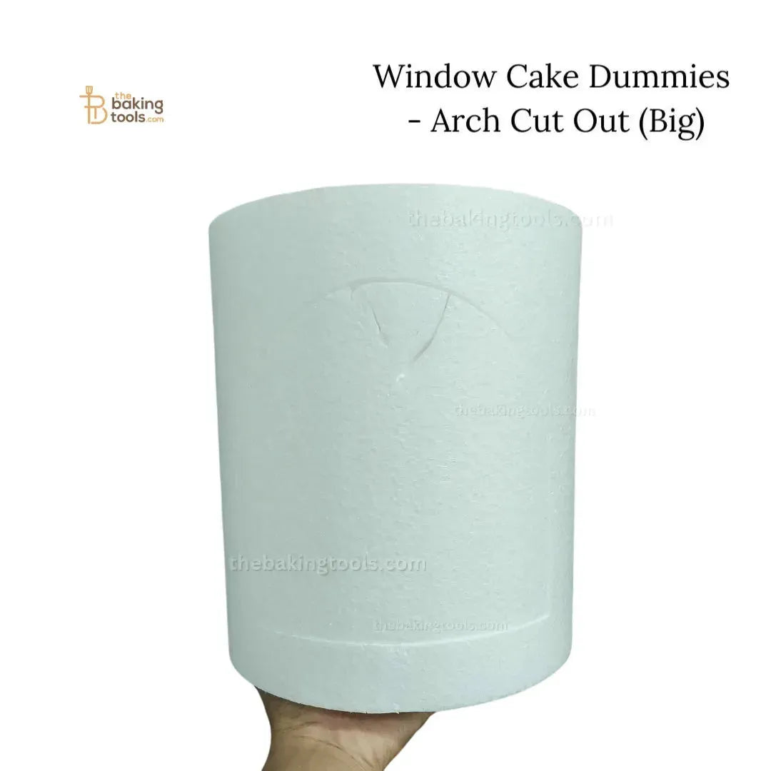 Window Cake Dummies - Arch Cut Out (Big) (NO DAMAGE CLAIMS) - (NO COD) - thebakingtools.com