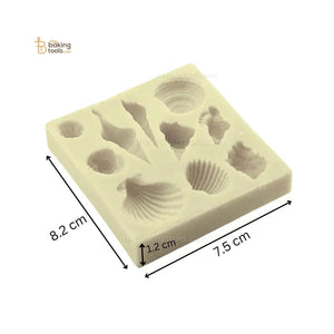 Shell Conch Sea Silicone Fondant Gum Paste Mould - thebakingtools.com