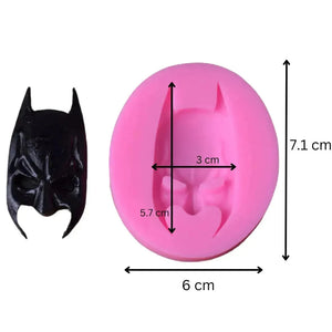 BATMAN Shape Silicone Fondant Gum Paste Mould - thebakingtools.com