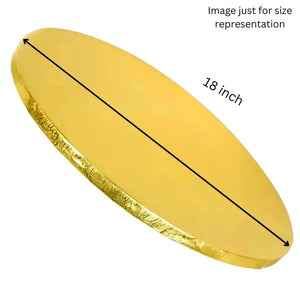 Round Golden Drum Board 18 inch (Pack of 3) - thebakingtools.com