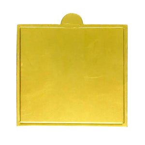 Square Pastry Base (Pack of 100) | For Brownies, Cupcakes, Mini Cakes - thebakingtools.com