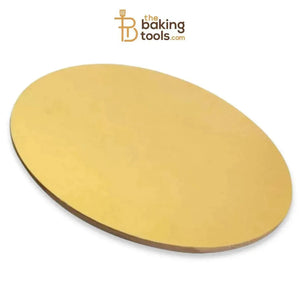 Golden Cake Dial MDF Board Cake Base For 1kg Cake For 10X10 Inch Box (NO COD) - thebakingtools.com