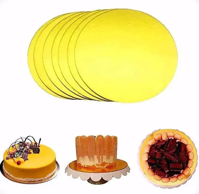 Golden Cake Dial (MDF Board) For 1.5kg Cake For 12X12 Inch Box (NO COD) - thebakingtools.com